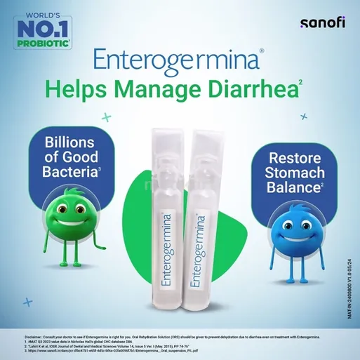 enterogermina oral suspension 5 ml